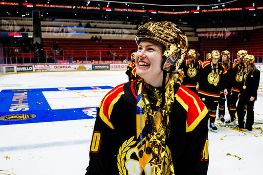 Brynäs Noora Tulus jublar