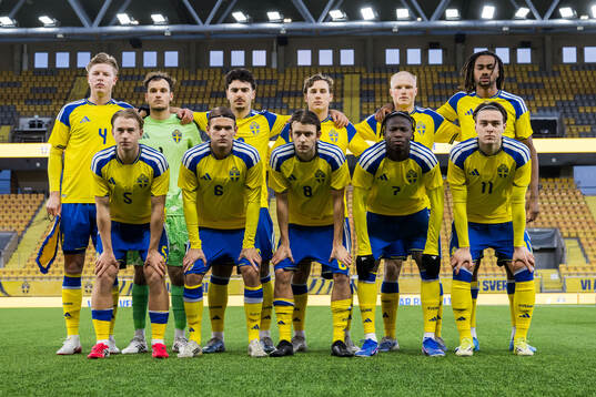 The starting eleven of Sweden