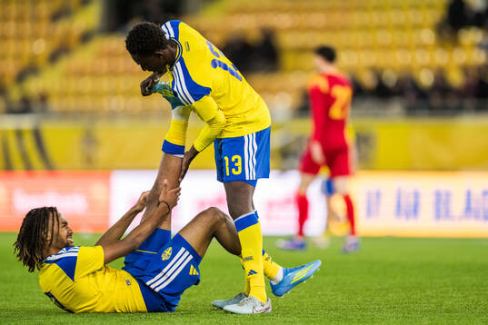 Jonah Kusi-Asare and Peter Amoran of Sweden