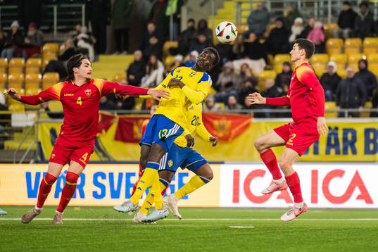 Marko Franeta and Stefan Melentijevic of Montenegro and