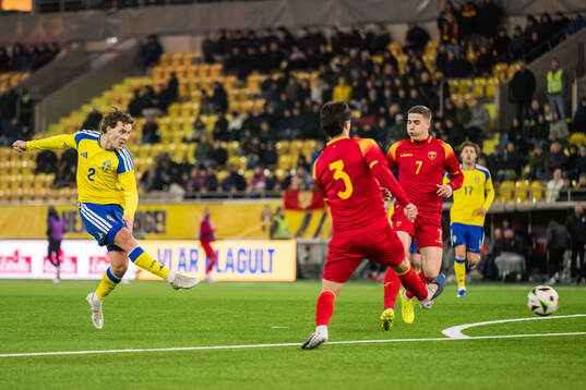 Hampus Skoglund of Sweden and Balsa Mrvaljevic of Montenegro