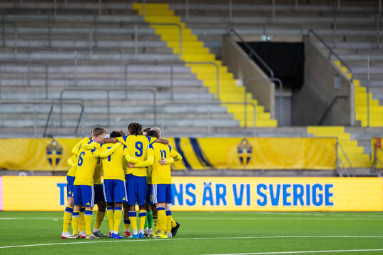 Players of Sweden gather