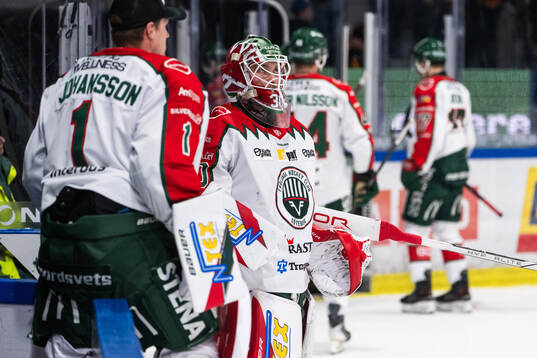Frölundas målvakt Tobias Normann