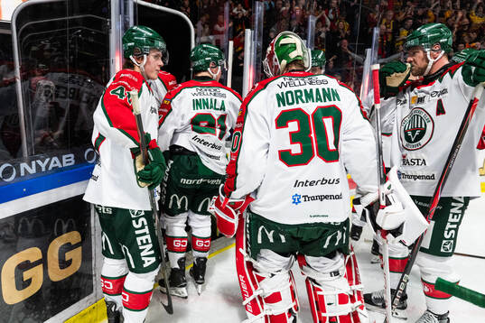 Frölundas Ivar Stenberg, Jere Innala deppar