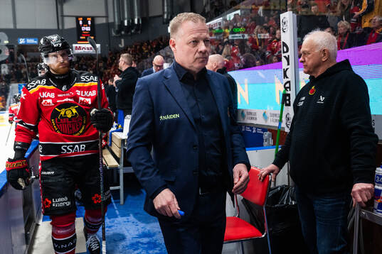 Luleås assisterande tränare Henrik Stridh