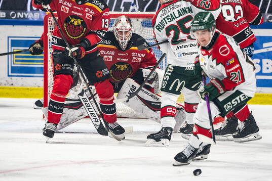 Luleås målvakt Matteus Ward