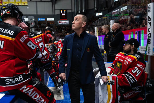 Luleås tränare Thomas Berglund