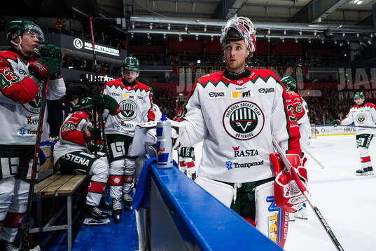 Frölundas målvakt Tobias Normann