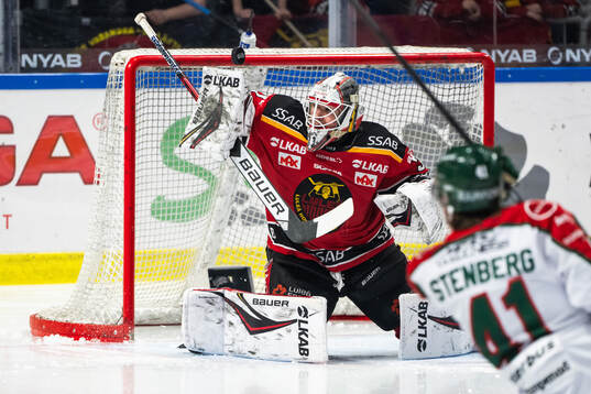 Luleås målvakt Matteus Ward
