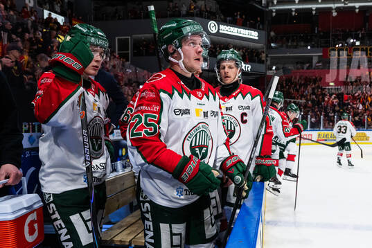 Frölundas Arttu Ruotsalainen, Max Friberg deppar