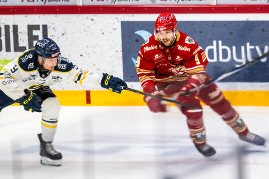 Södertäljes Patrik Zackrisson och Kalmars Wilhelm Westlund