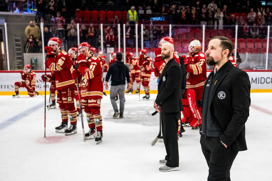 Kalmars tränare Viktor Tuurala deppar