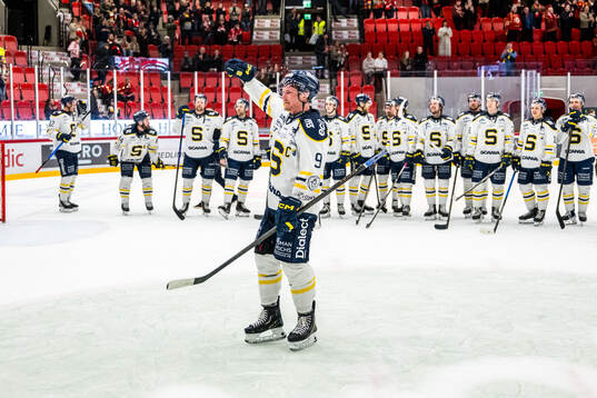 Södertäljes Patrik Zackrisson jublar