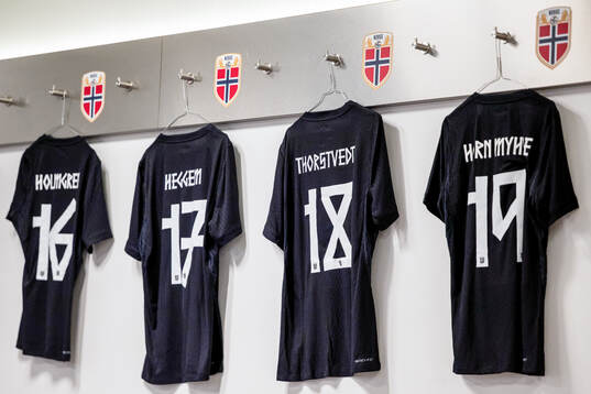 The kits of Marcus Holmgren Pedersen, Torbjørn Lysaker