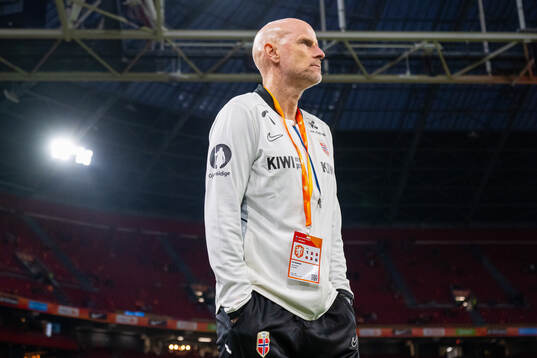 Ståle Solbakken, head coach of Norway