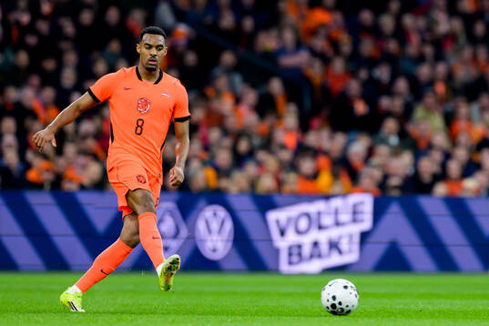 Ryan Gravenberch of Netherlands
