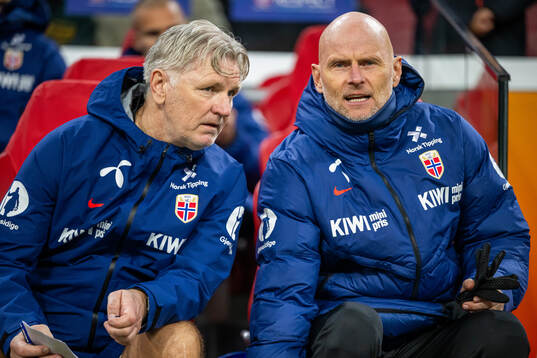 Assistant coach Kent Bergersen and head coach Ståle