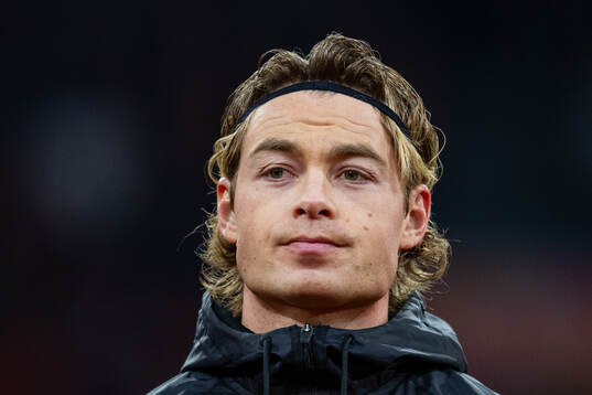 Patrick Berg of Norway line up