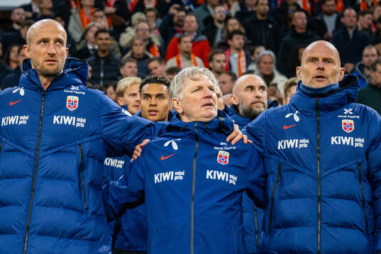 Player manager Brede Hangeland, assistant coach Kent