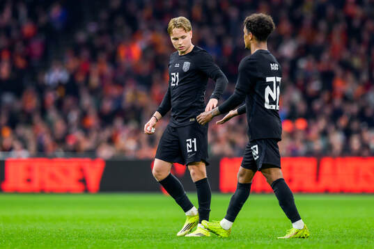 Andreas Schjelderup and Oscar Bobb of Norway