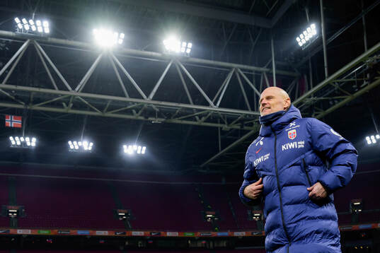 Head coach Ståle Solbakken of Norway