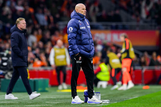 Head coach Ståle Solbakken of Norway