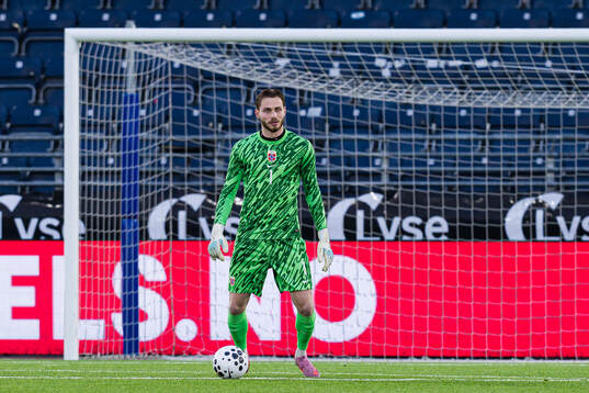 Goalkeeper Martin Børsheim of Norway