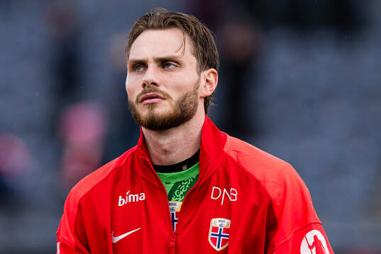 Goalkeeper Martin Børsheim of Norway