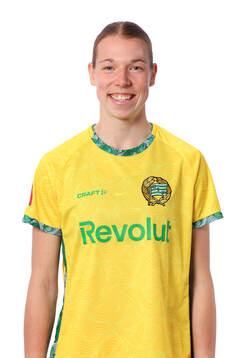 Hammarbys målvakt Melina Loeck