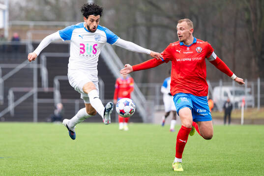 Helsingborgs Jakob Voelkerling Persson och IK Oddevolds