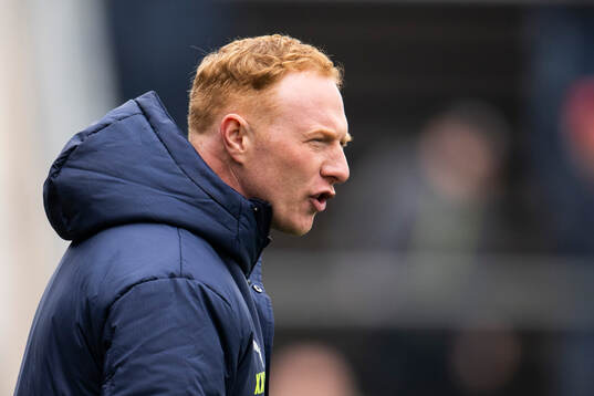 Helsingborgs tränare Stevie Grieve