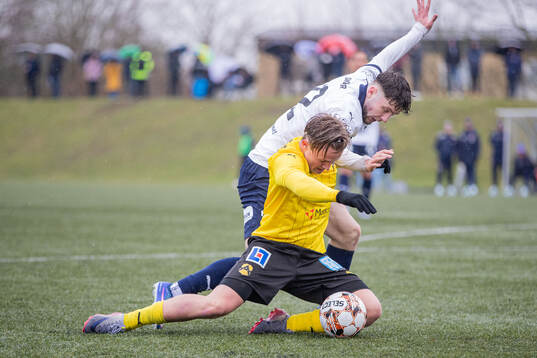 BK Astrios Sigge Bergkvist och Åstorps FFs Dziugas Cernys