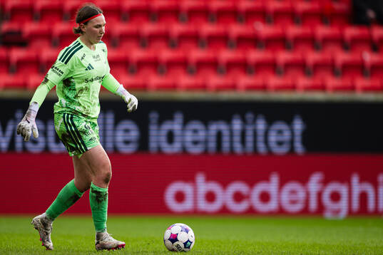 Goalkeeper Lene Christensen of Rosenborg