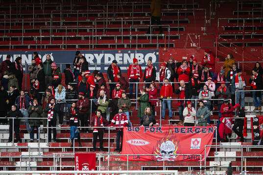 Spectators in the stands