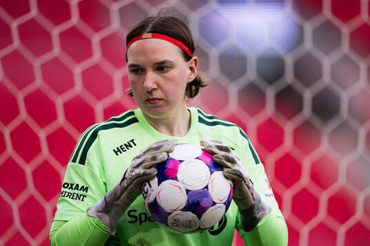 Goalkeeper Lene Christensen of Rosenborg
