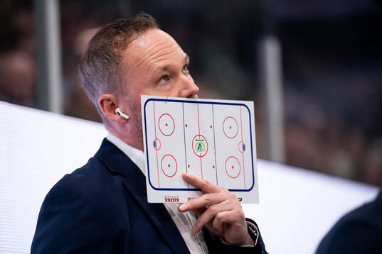 Färjestads Assisterande tränare Mikael Karlberg