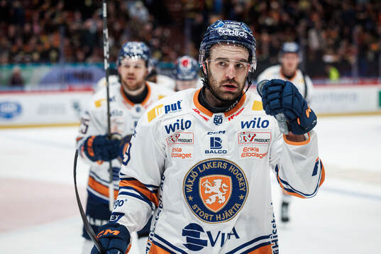 Växjös Reid Gardiner jublar