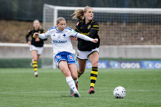 IFK Norrköpings Paula Broddner Klingspor och AIKs Lisa