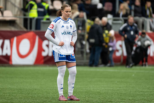 IFK Norrköpings Sigdis Eva Bárdardottir deppar