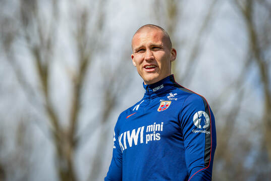 Leo Østigård of the Norwegian national football team