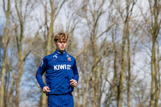 Henrik Falchener of the Norwegian national football team
