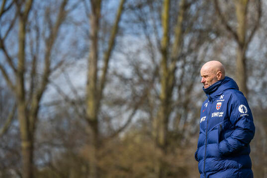 Ståle Solbakken, head coach of the Norwegian national
