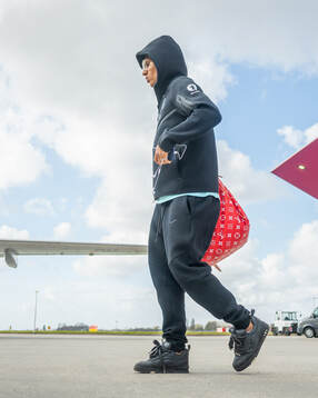 Antonio Nusa of the Norwegian national football team at