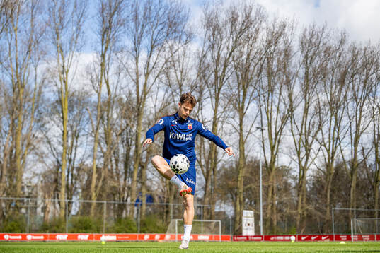 Felix Horn Myhre of the Norwegian national football team