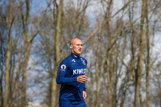 Leo Østigård of the Norwegian national football team