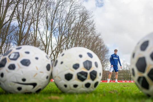 Henrik Falchener of the Norwegian national football team