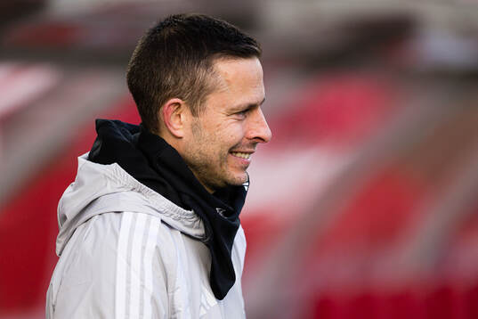 Head coach Robin Shroot of Rosenborg