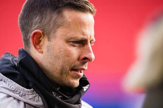 Head coach Robin Shroot of Rosenborg