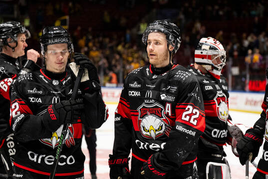 Malmö Redhawks Joona Ikonen och Janne Kuokkanen