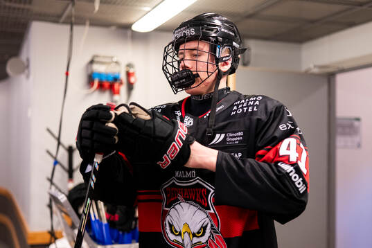 Malmö Redhawks Isac Pagels